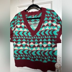 Vest- Free People Shorty Knit (L)